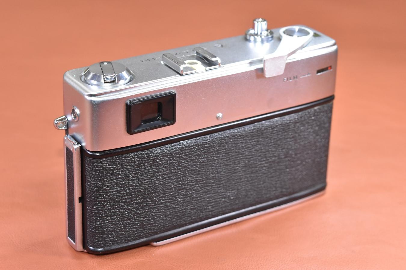 minolta HI-MATIC 9 モルト交換済【MINOLTA ROKKOR-PF 45/1.7レンズ搭載】