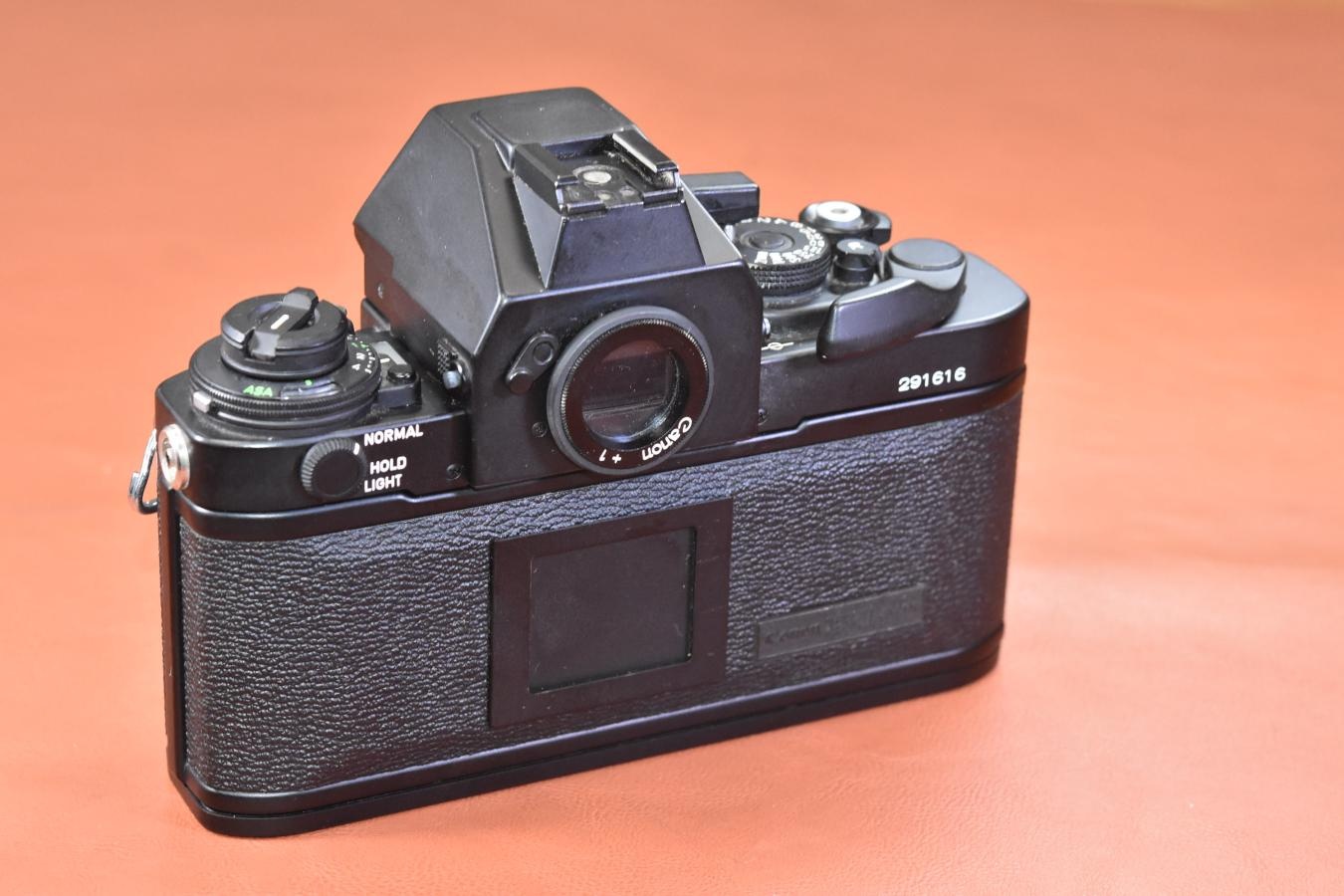 Canon NEW F-1 AE 【視度補正レンズ+1装着】