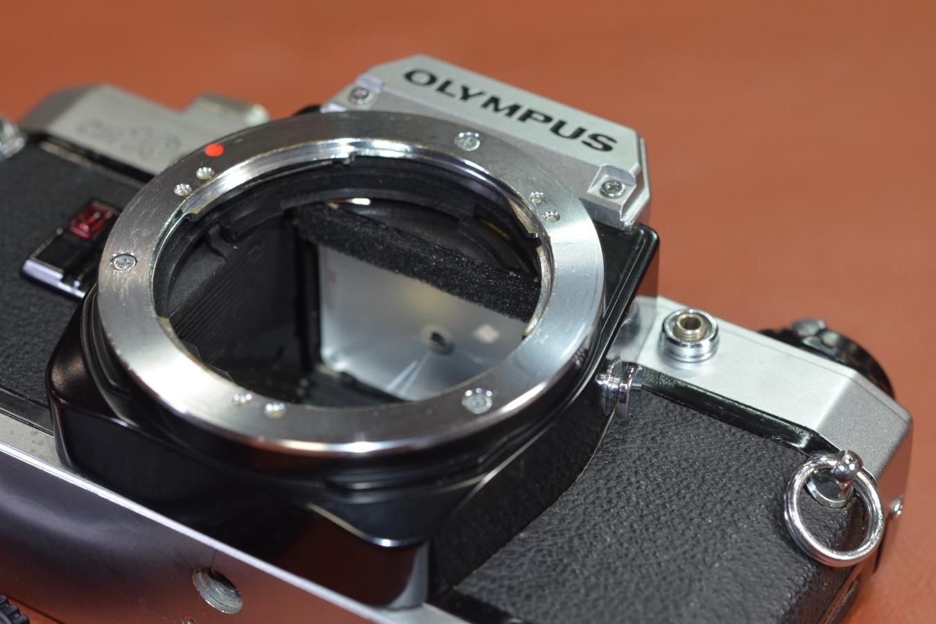 OLYMPUS OM10 Silver 【モルト交換済】