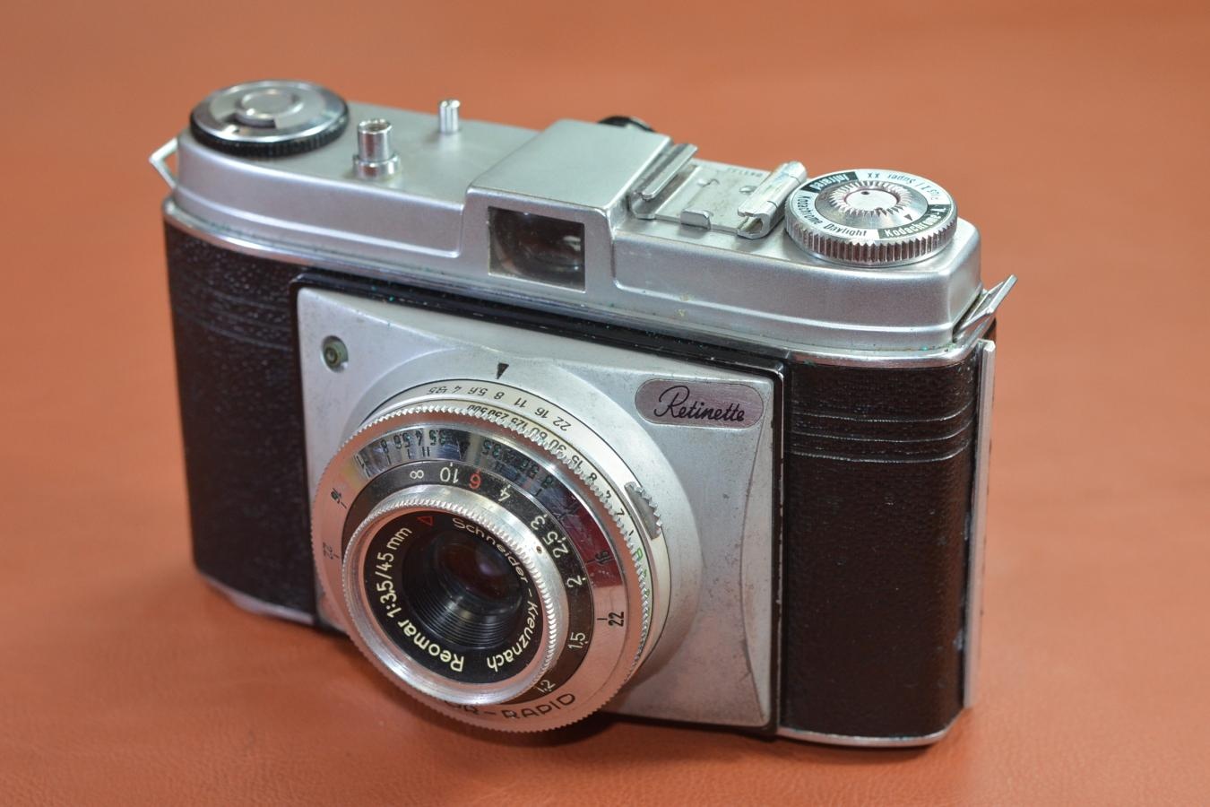 Kodak Retinette【Schneider-Kreuznach Reomar 45/3.5 レンズ搭載】