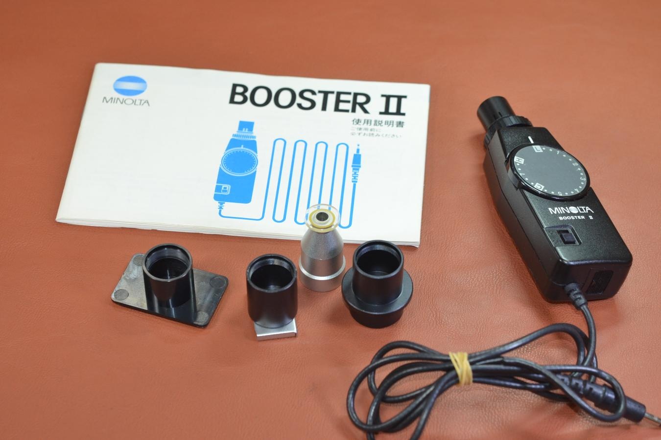 MINOLTA BOOSTER II 【受光部各種4個、取説付】