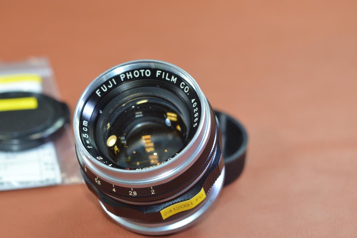 FUJINON L 5cm F2 整備済 【LEICA Lマウントレンズ】※キレイな物をお探しの方必見!!自信ありの逸品!!