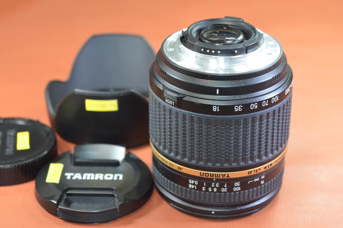TAMRON AF 18-250mm F3.5-6.3 LD DiII ASPHERICAL 純正フード付【Model:A18 Nikon用】※キレイな物をお探しの方必見!!自信ありの逸品!!