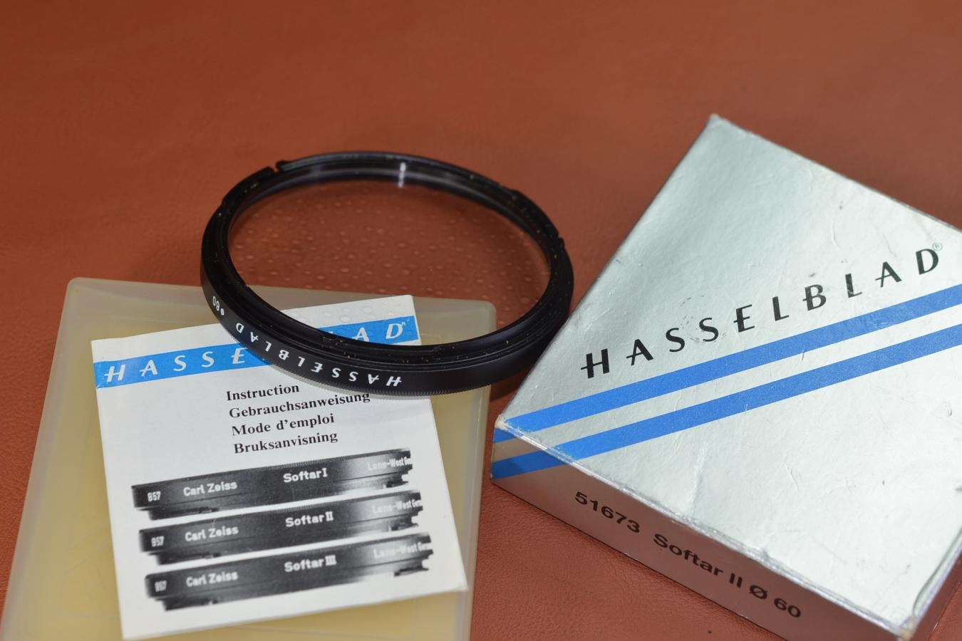 HASSELBLAD B60 Softar II Filter 51673 元箱付一式 【キレイな物をお探しの方必見!!自信ありの逸品!!】