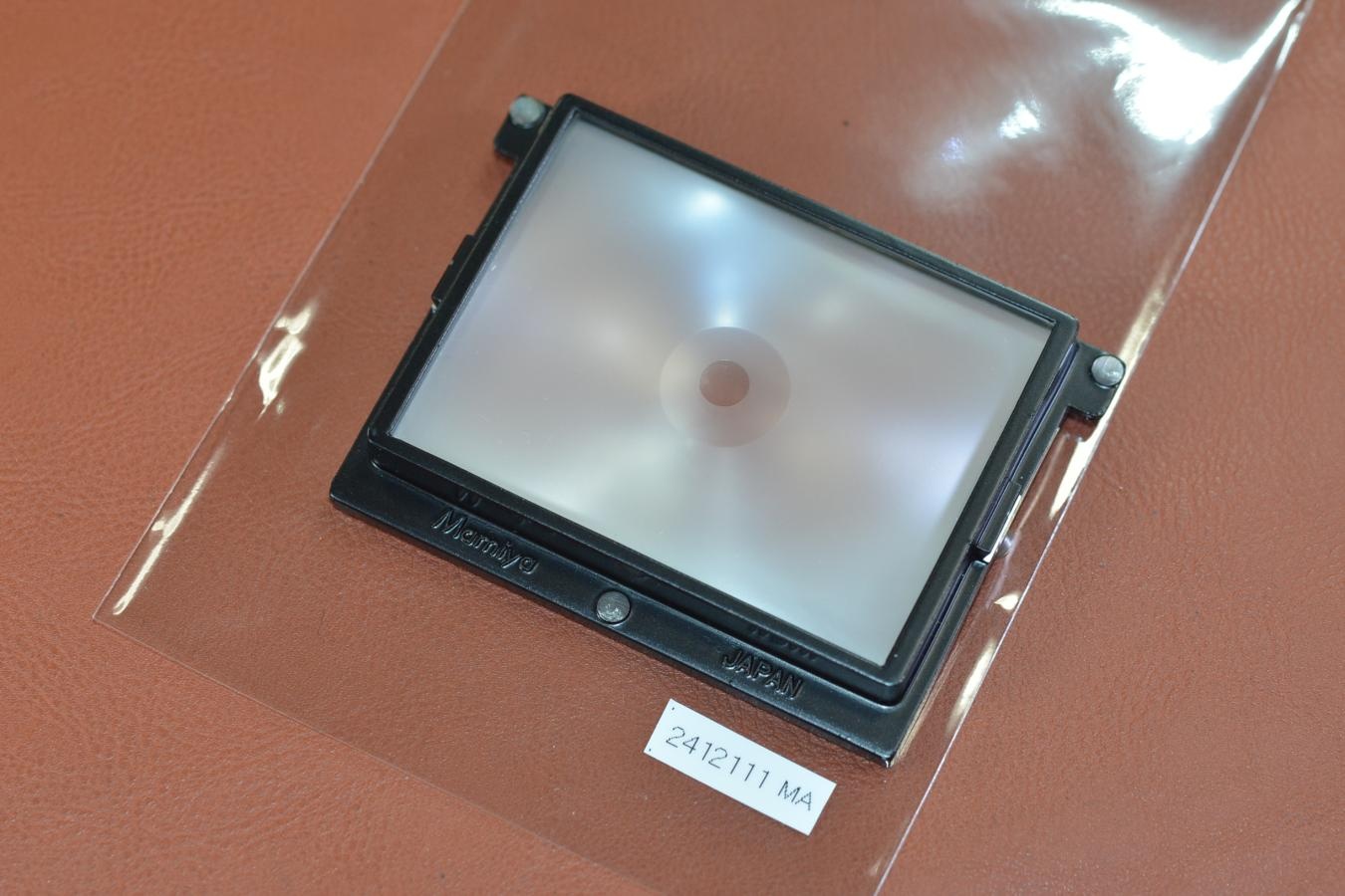 Mamiya Focusing Screen No4スプリットイメージ Mamiya M645用 【キレイな物をお探しの方必見!!自信ありの逸品!!】
