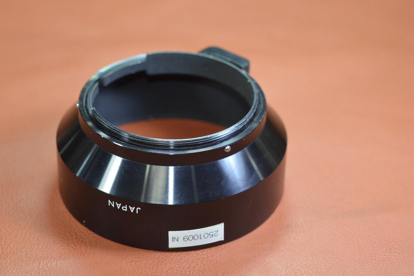 【絶版アクセサリー】Nikon METALHOOD HS-5【Nikon NEW NIKKOR 50/1.4等用】