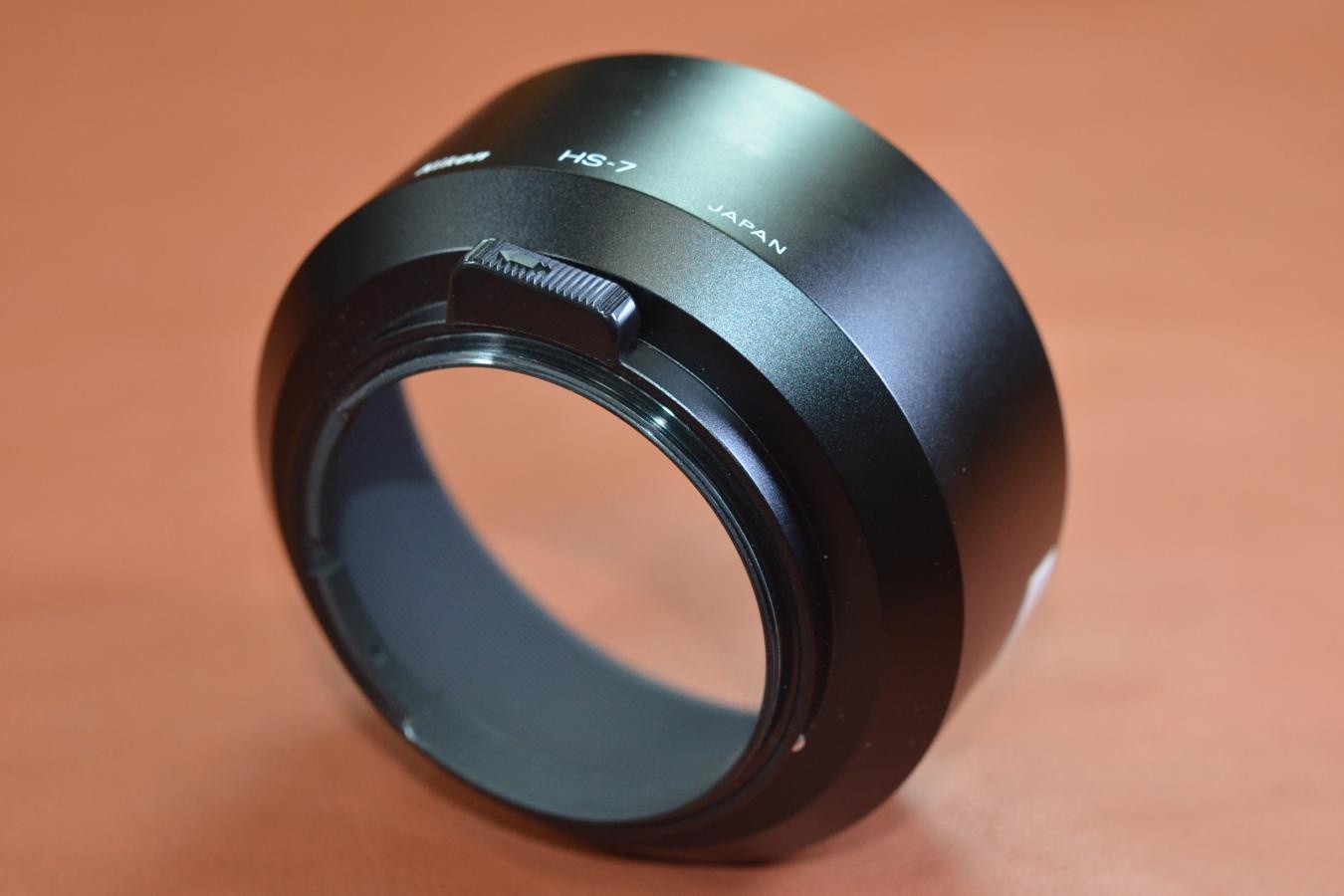 【絶版アクセサリー】Nikon METALHOOD HS-7【Nikon Ai 55/1.2、Ai-S 58/1.2ノクト等用】※キレイな物をお探しの方必見!!自信ありの逸品!!