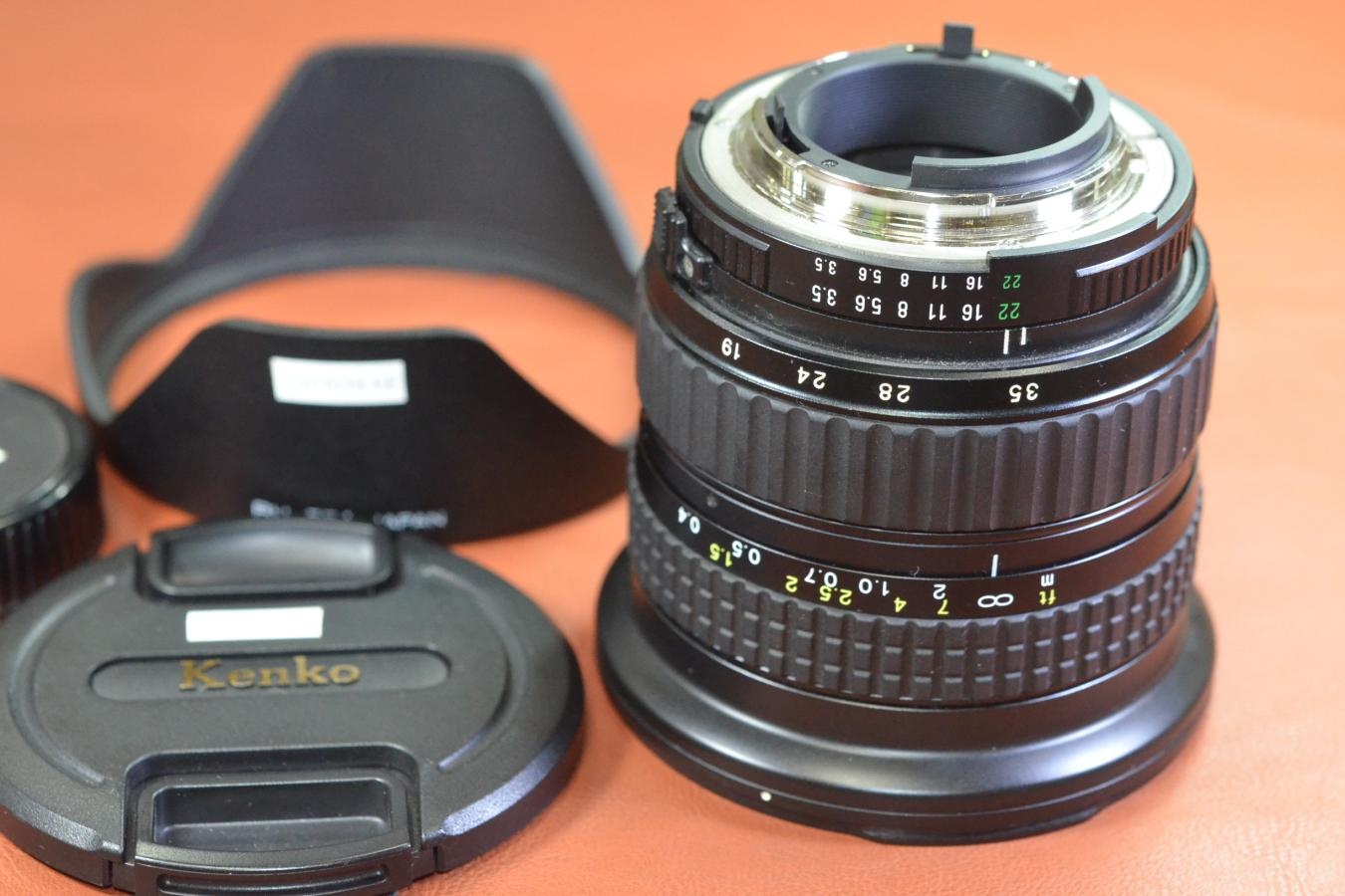 Kenko 19-35mm F3.5-4.5 純正フード付 【Nikon Ai-S用】※キレイな物をお探しの方必見!!自信ありの逸品!!