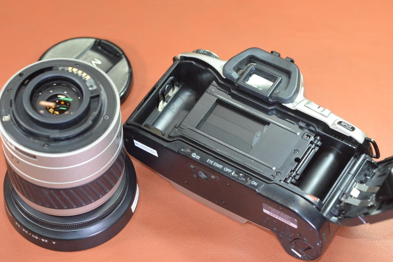 【B級特価品】MINOLTA αSweet Silver AF 28-80/3.3-5.6 Silver付 【純正フード付】