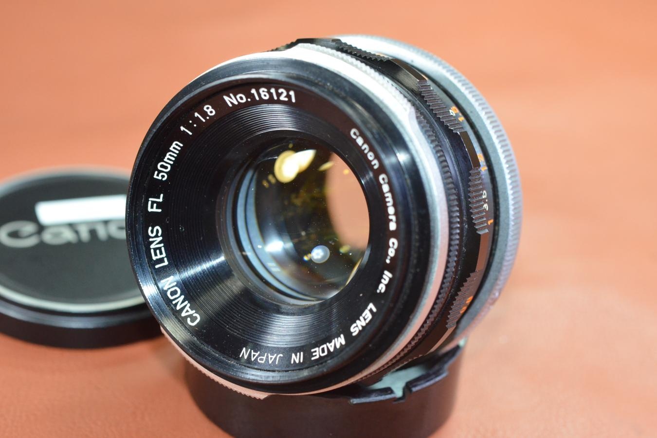 Canon FL 50mm F1.8 【カメラ女子に絶大な人気のオールドレンズ】