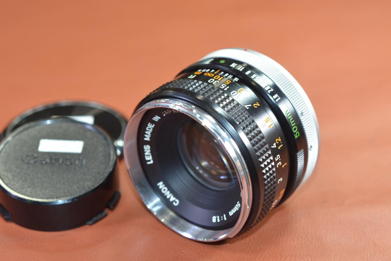 Canon FD 50mm F1.8 I型 【カメラ女子に絶大な人気のオールドレンズ】