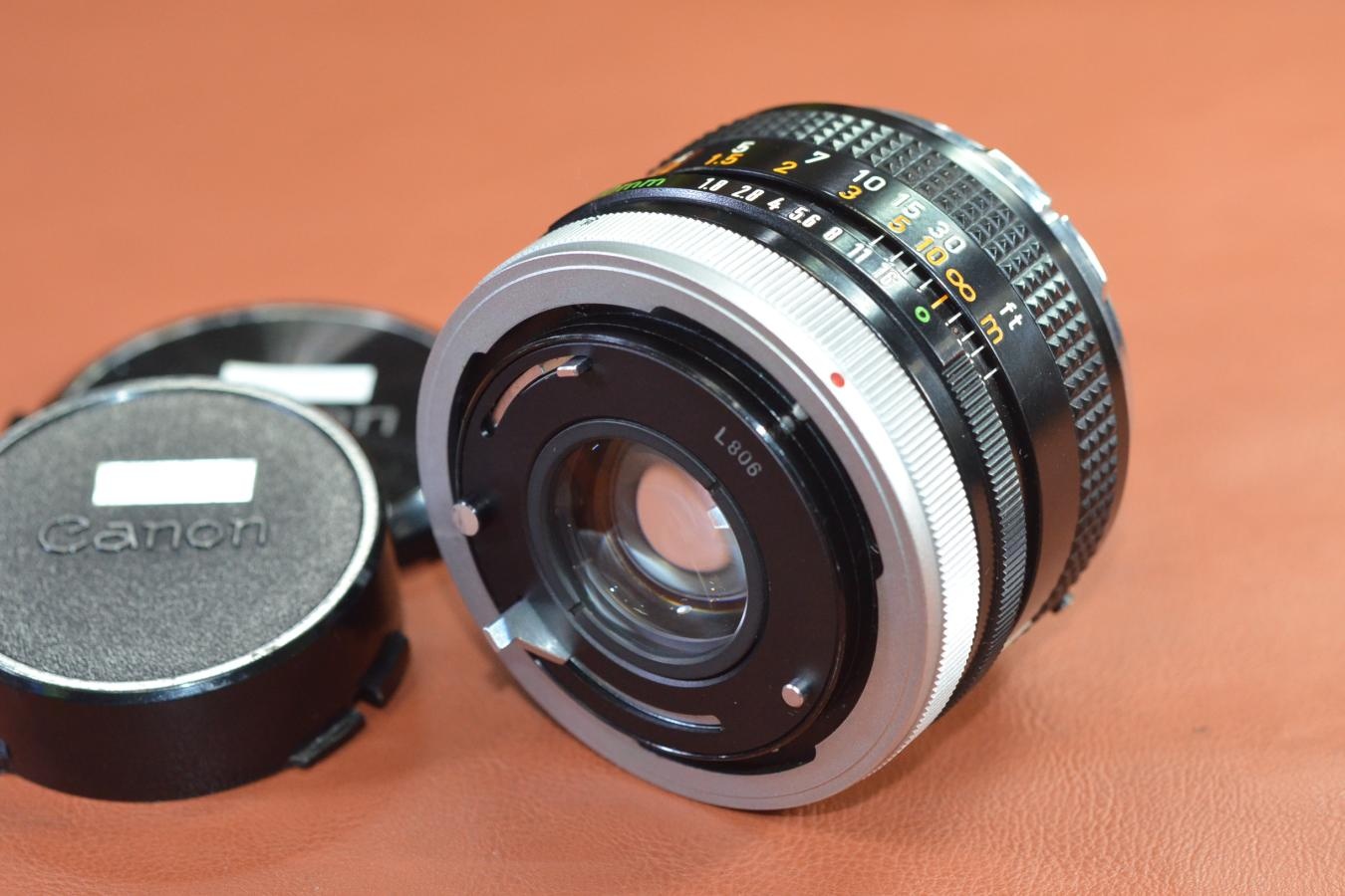 Canon FD 50mm F1.8 I型 【カメラ女子に絶大な人気のオールドレンズ】