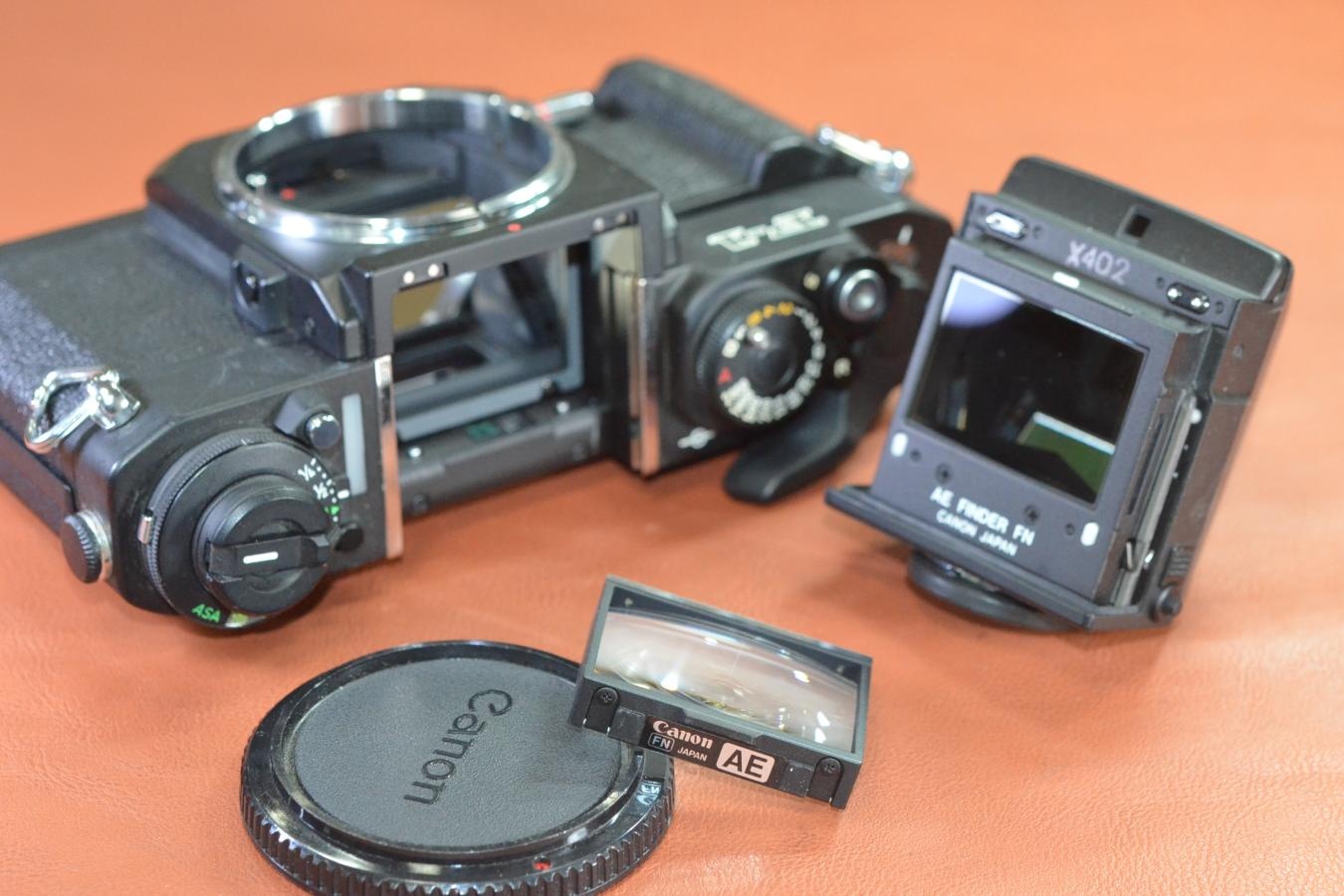 Canon NEW F-1 AE 【キレイな物をお探しの方必見!!自信ありの逸品!!】