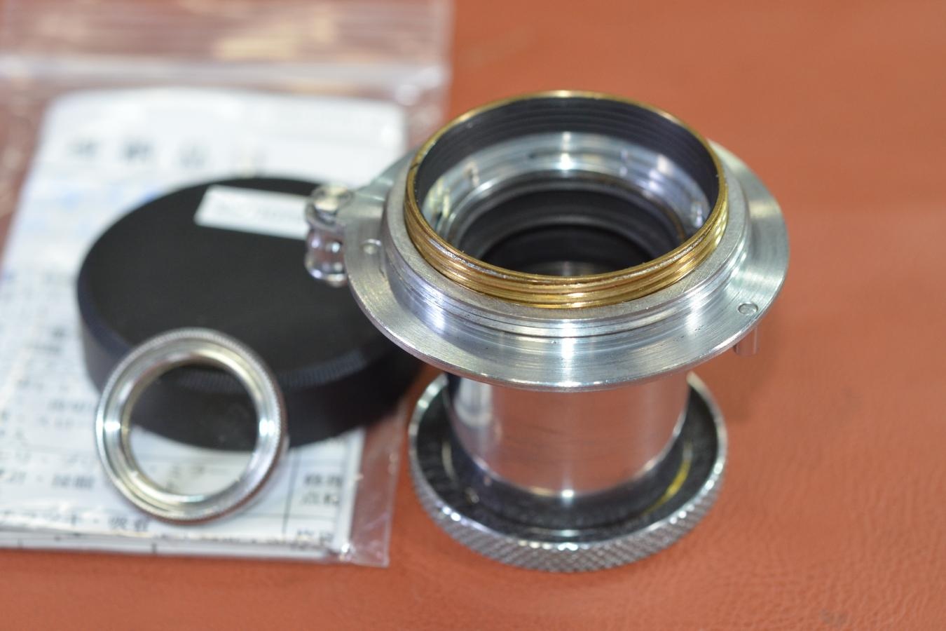 LEICA Elmar 5cm F3.5 沈胴feet表記 整備済 フィルター付 【99万台1952年製 LEICA Lマウントレンズ】