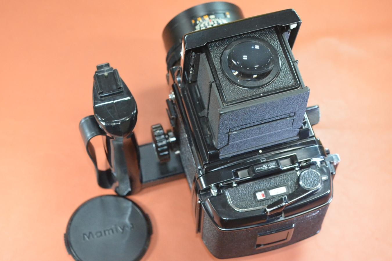 Mamiya RB67 PRO S  MAMIYA-SEKOR C 127/3.8付 【120フィルムバック、グリップ付】