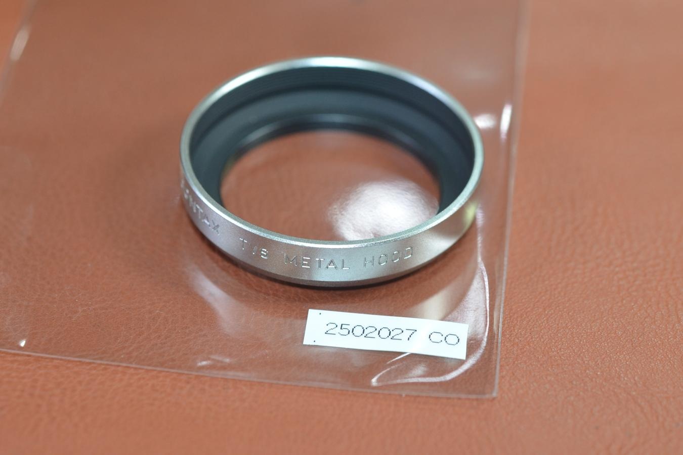 【希 少】CONTAX TVS II METAL HOOD Silver【CONTAX TVS、TVS II、T3等用】※キレイな物をお探しの方必見!!自信ありの逸品!!