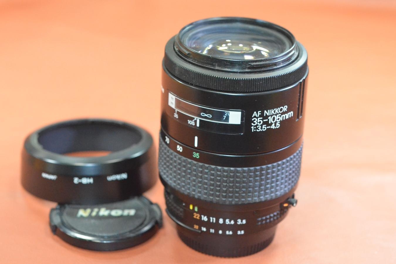 【B級特価品】 AF NIKKOR 35-105mm F3.5-4.5 【純正フードHB-2付】