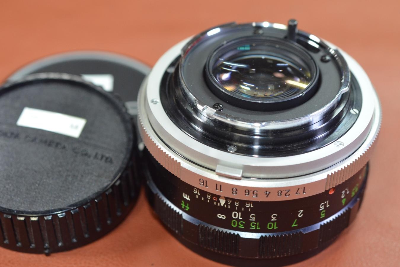 MINOLTA MC ROKKOR-PF 55mm F1.7【カメラ女子に絶大な人気のオールドレンズ】