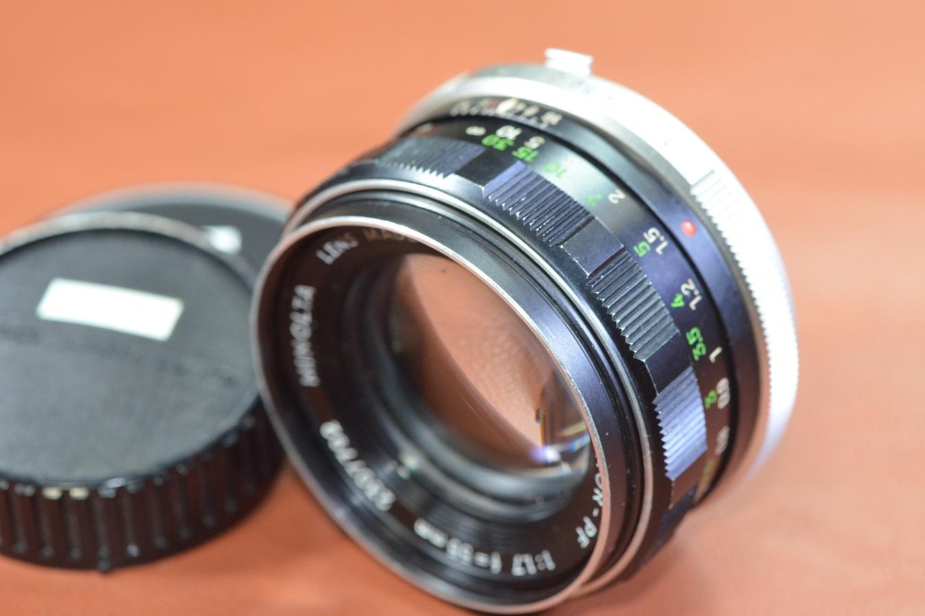 MINOLTA MC ROKKOR-PF 55mm F1.7【カメラ女子に絶大な人気のオールドレンズ】