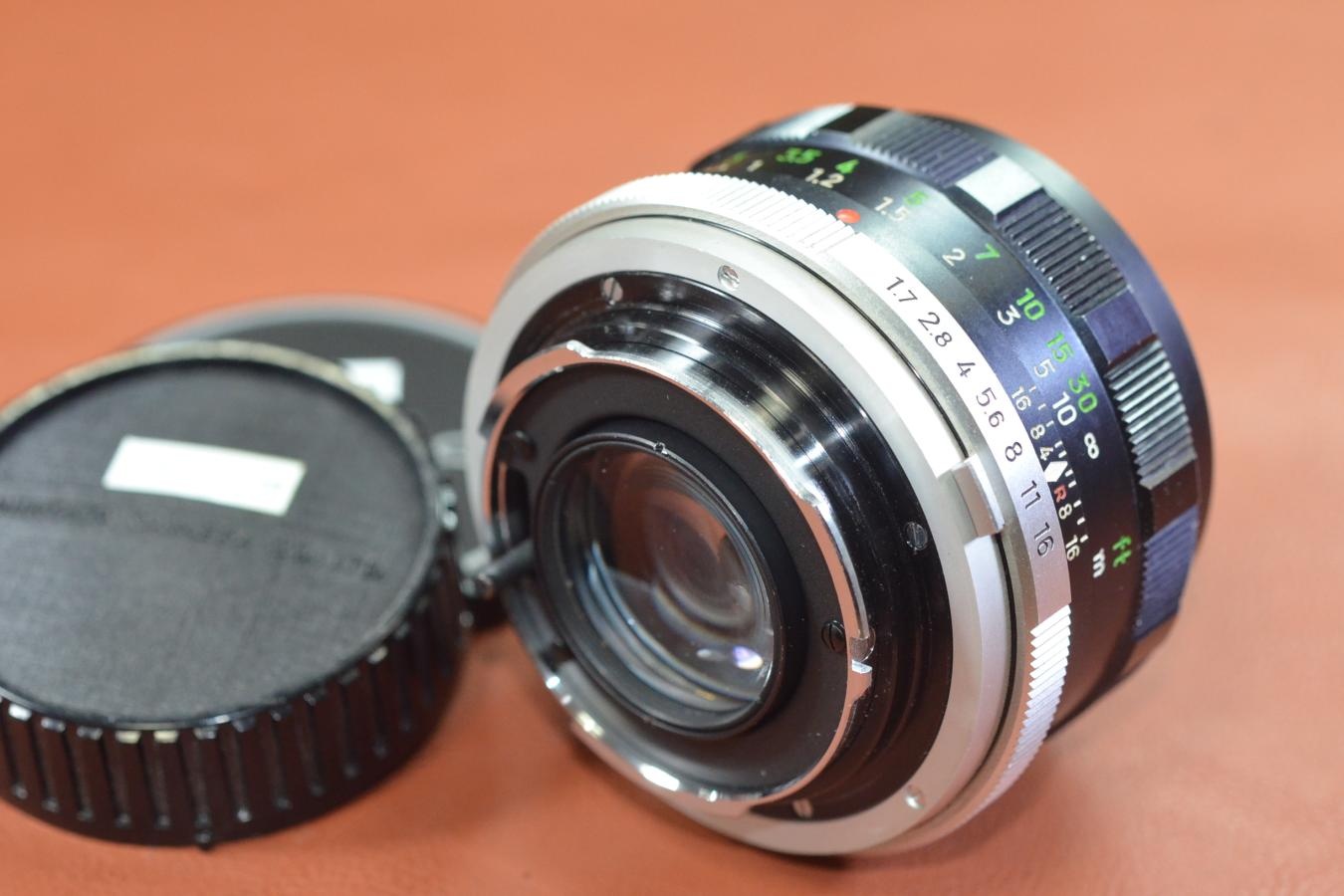 MINOLTA MC ROKKOR-PF 55mm F1.7【カメラ女子に絶大な人気のオールドレンズ】
