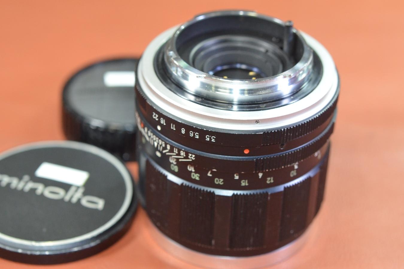 MINOLTA  AUTO TELE ROKKOR-QE 100mm F3.5