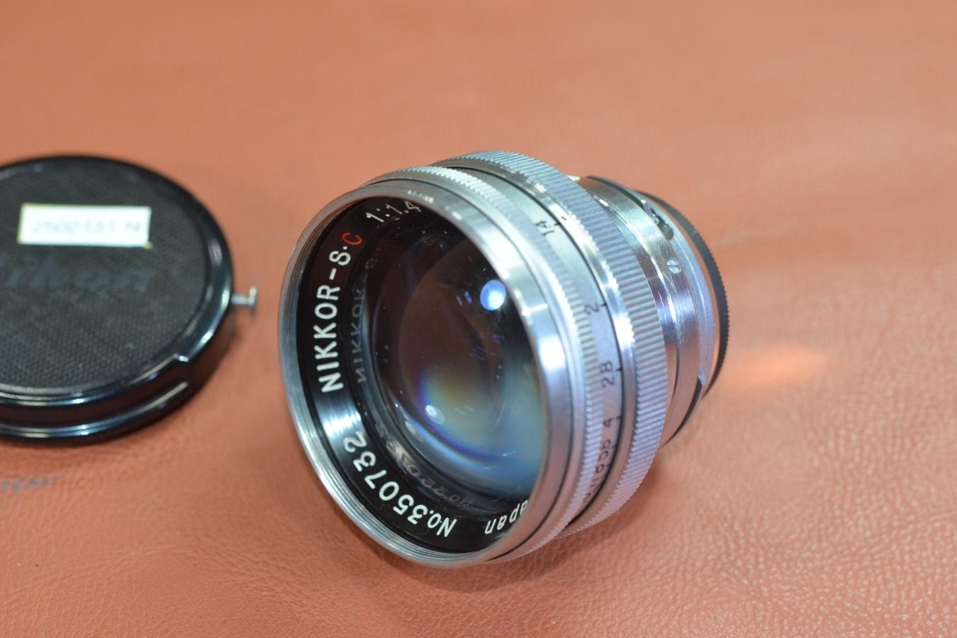 Nippon Kogaku NIKKOR-S・C 5cm F1.4 【Nikon Sマウントレンズ】