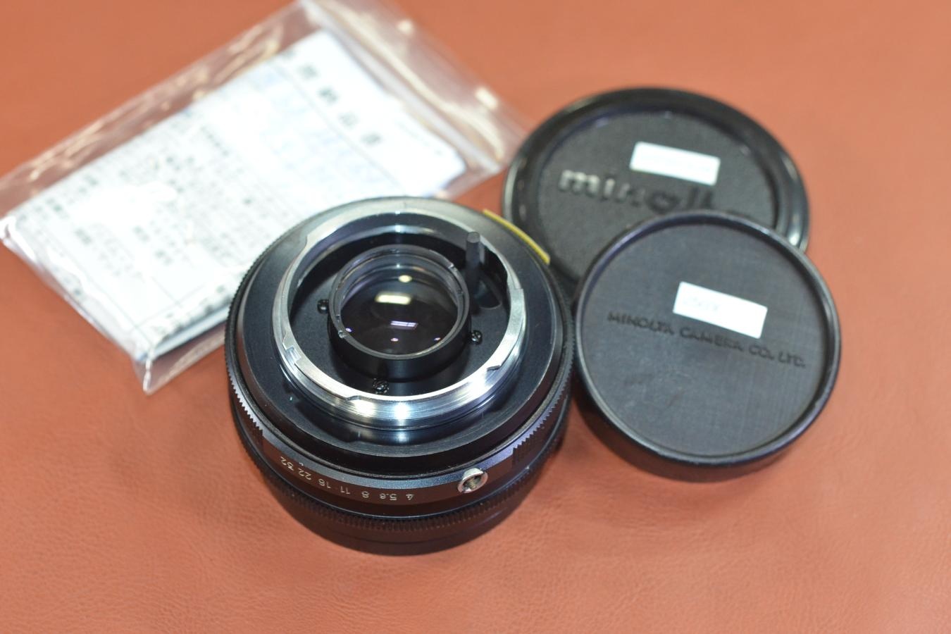 MINOLTA AUTO BELLOWS ROKKOR 100mm F4 【整備済】