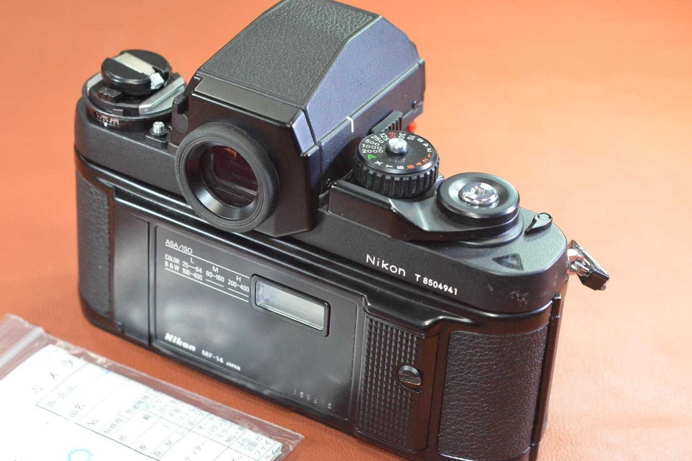Nikon F3/T Black 整備済【DATA BACK MF-14付】