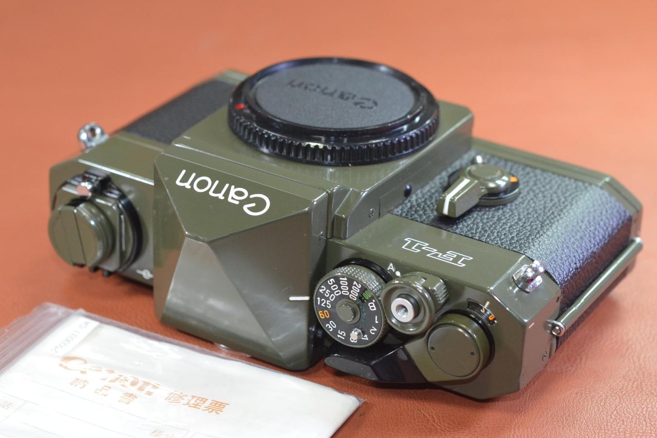 【コレクション向け】Canon F-1 OLIVE DRAB 整備済【限定3000台】