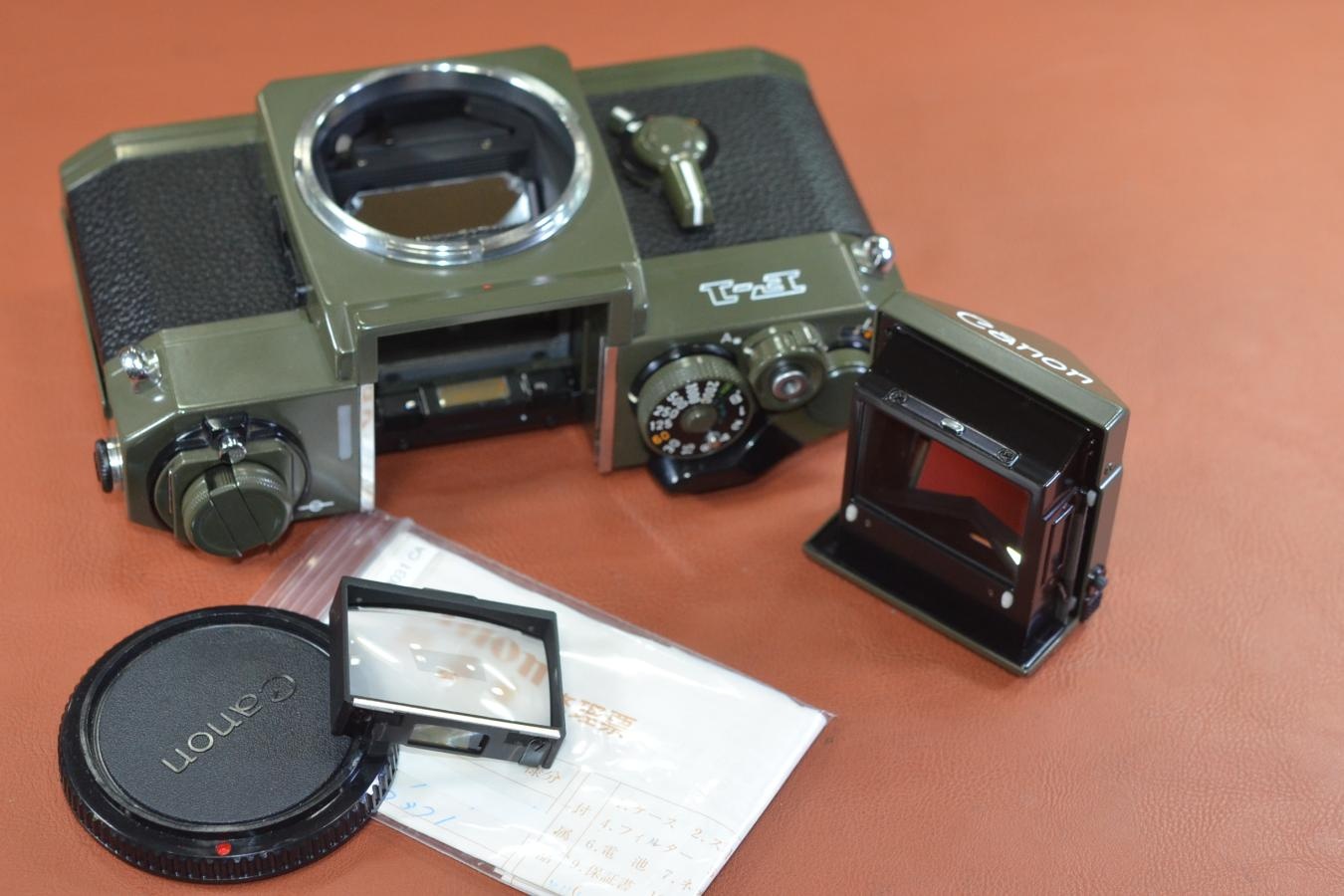 【コレクション向け】Canon F-1 OLIVE DRAB 整備済【限定3000台】