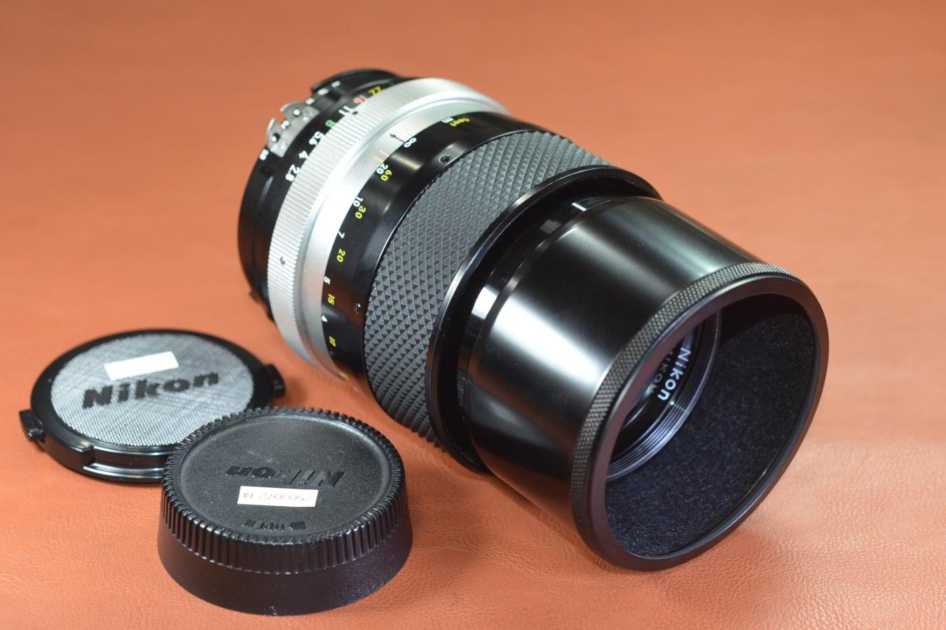 NIKKOR-Q Auto 135mm F2.8 Ai改【キレイな物をお探しの方必見!!自信ありの逸品!!】