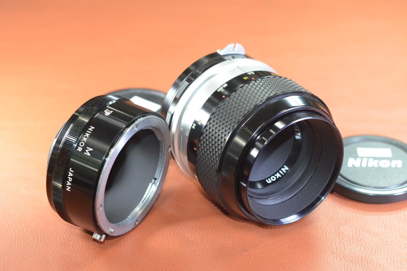 Nikon Micro-NIKKOR-P 55mm F3.5 【純正接写リング付】