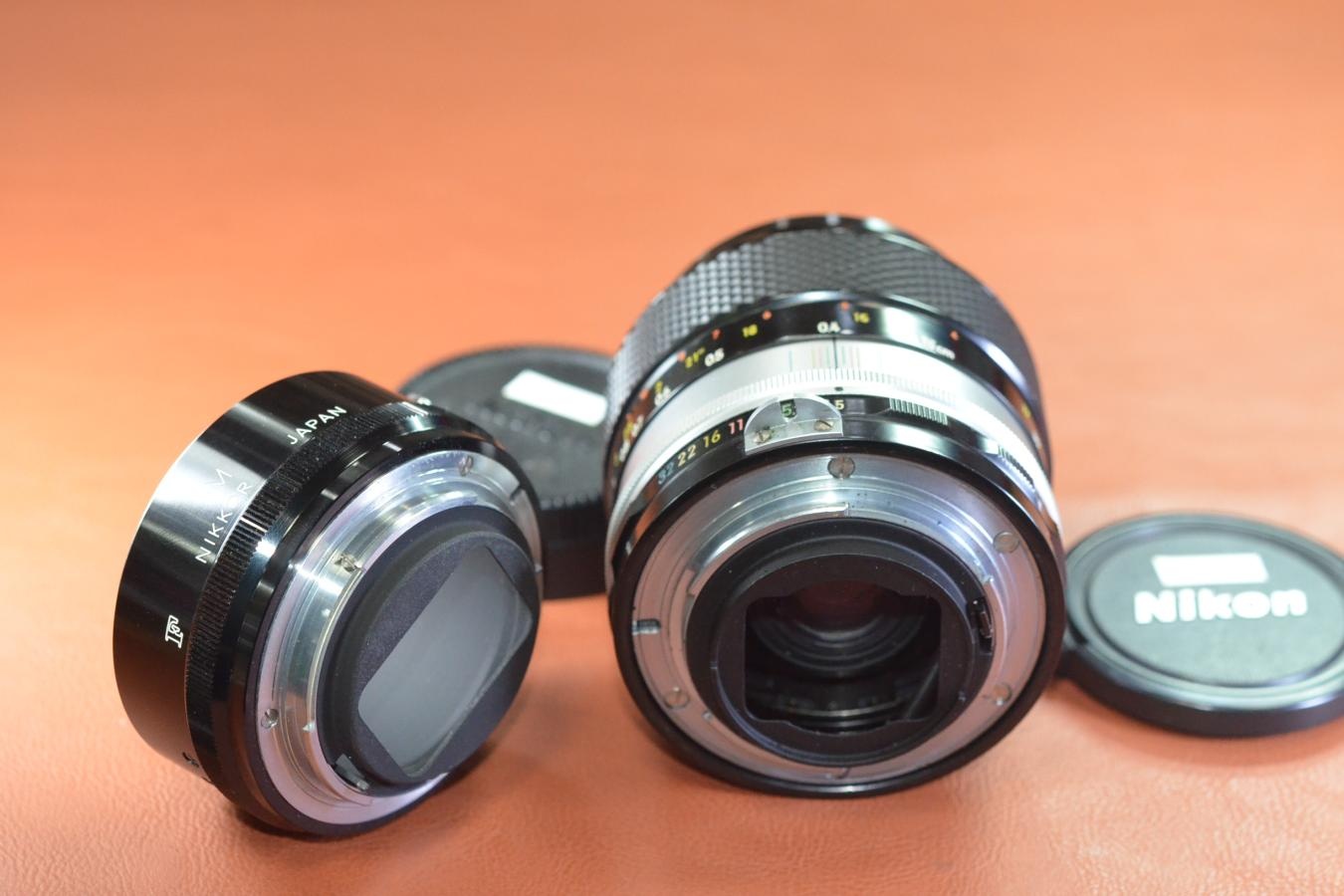 Nikon Micro-NIKKOR-P 55mm F3.5 【純正接写リング付】