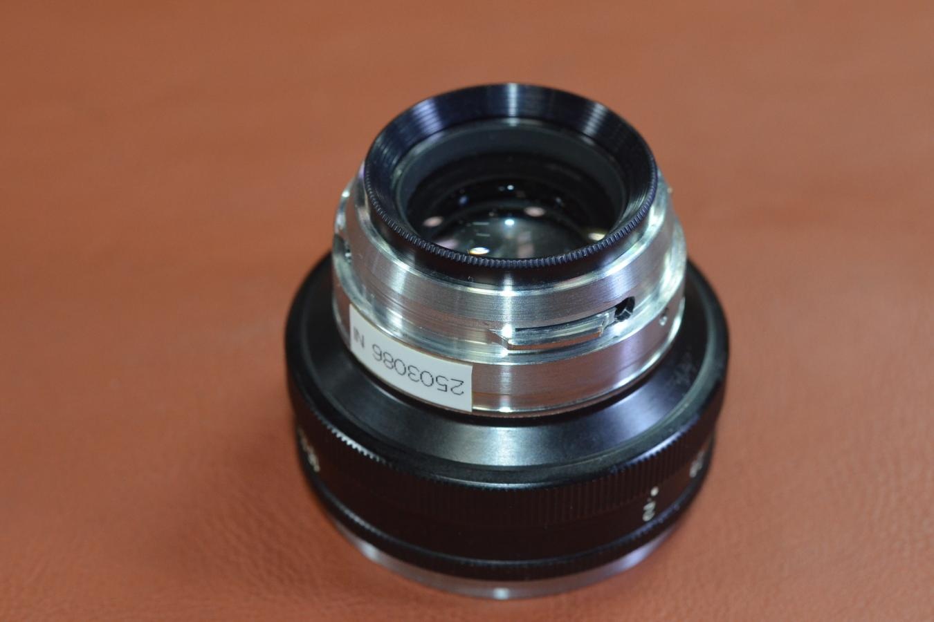 【B級特価品】 Nippon Kogaku NIKKOR-H 5cm F2 【Nikon Sマウントレンズ】