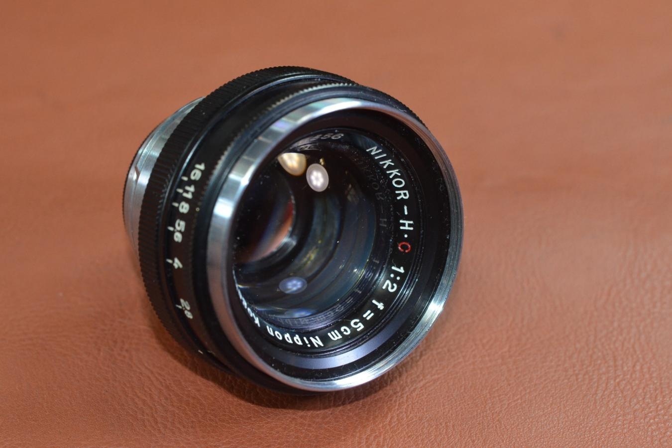 【B級特価品】 Nippon Kogaku NIKKOR-H 5cm F2 【Nikon Sマウントレンズ】