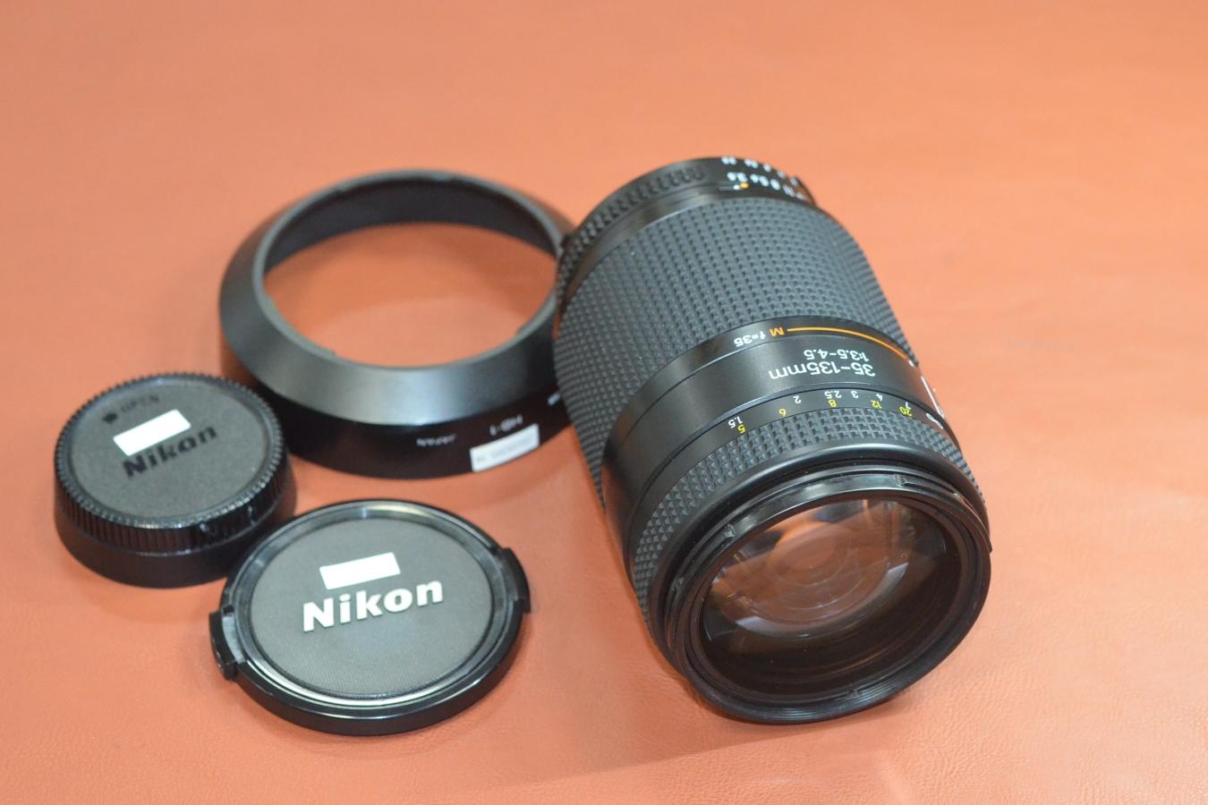 【B級特価品】 Nikon AF NIKKOR 35-135mm F3.5-4.5 【純正フードHB-1付】