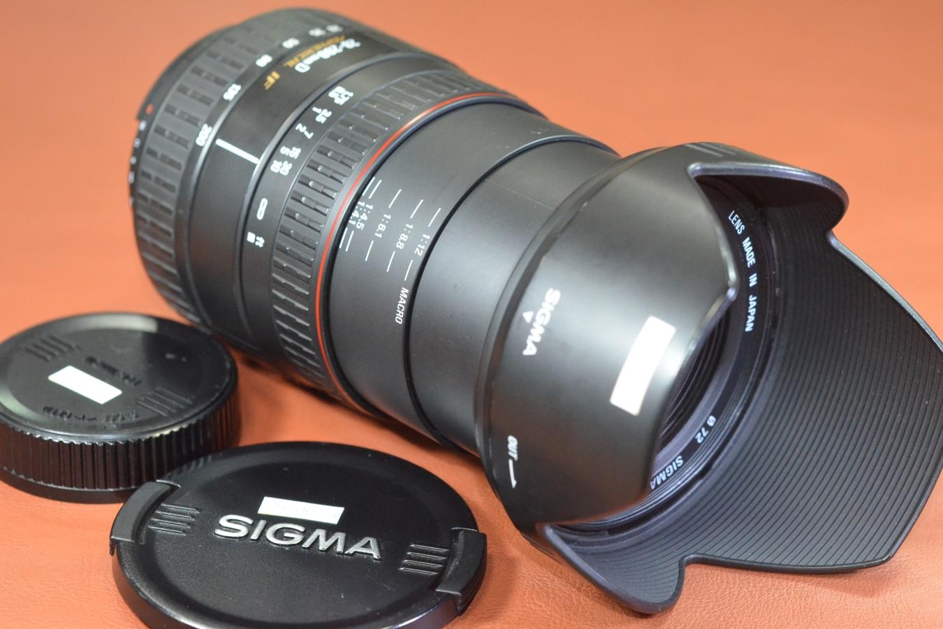 SIGMA 28-200mm F3.5-5.6 DL HYPERZOOM MACRO 純正フード付 【Nikon用】