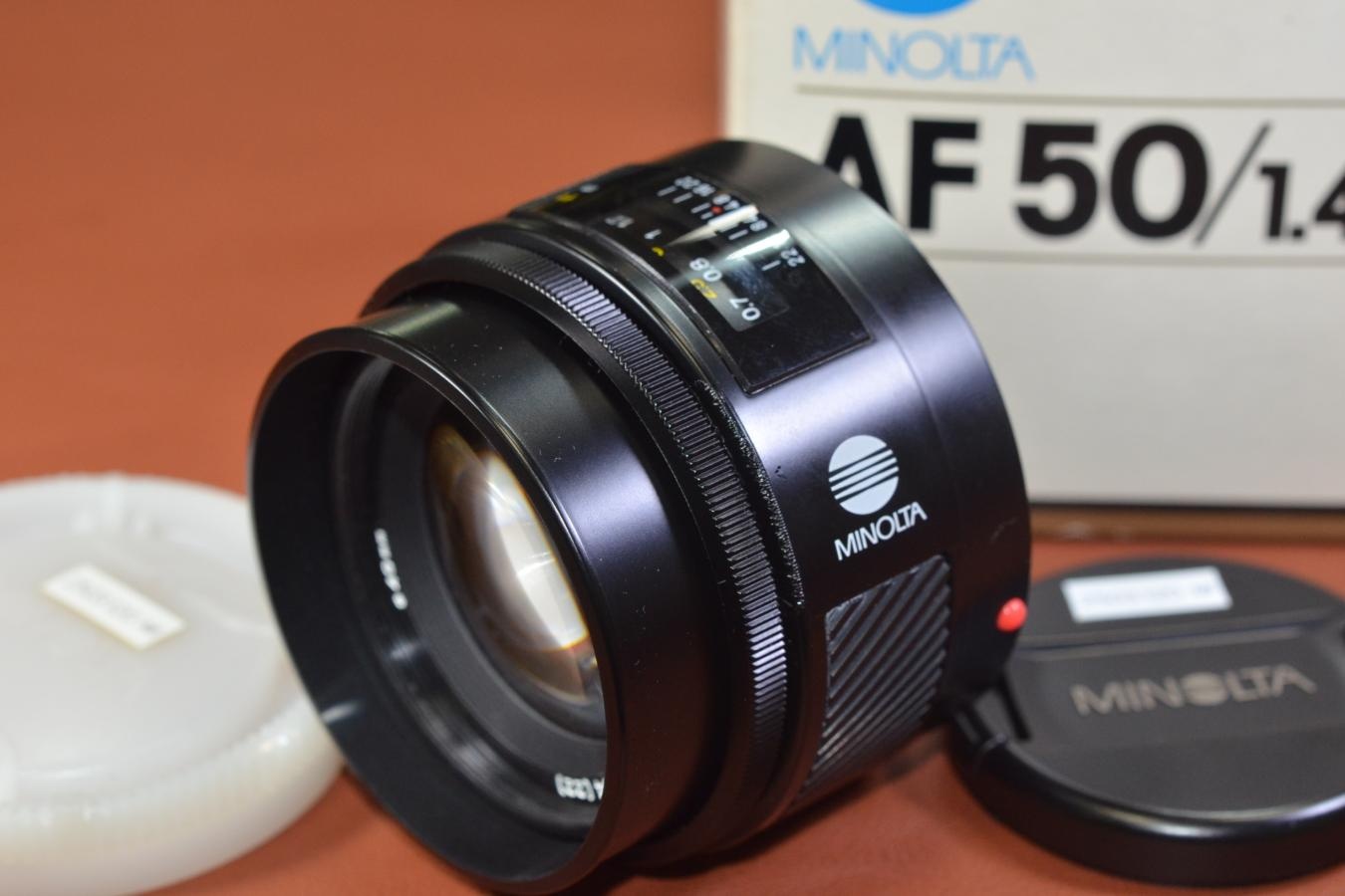 MINOLTA AF 50mm F1.4 【元箱付】