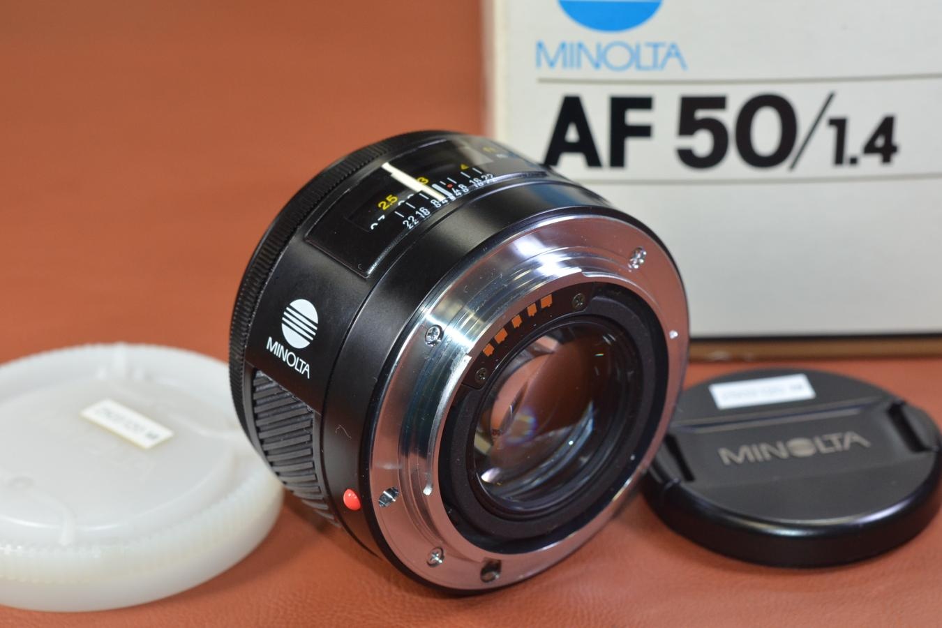 MINOLTA AF 50mm F1.4 【元箱付】
