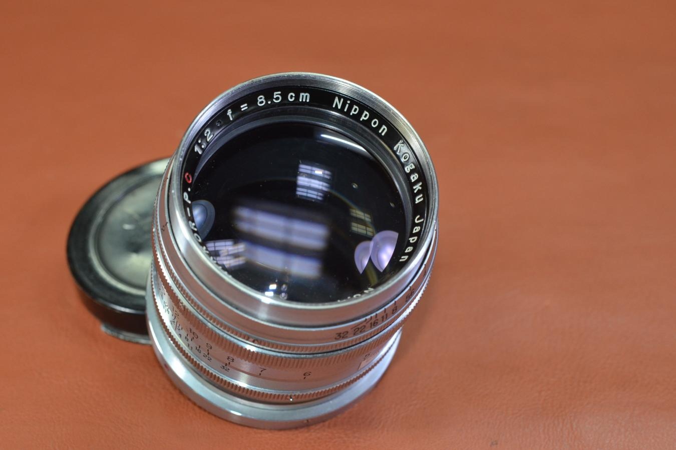 Nippon Kogaku NIKKOR-P・C 8.5cm F2 【Nikon Sマウントレンズ】