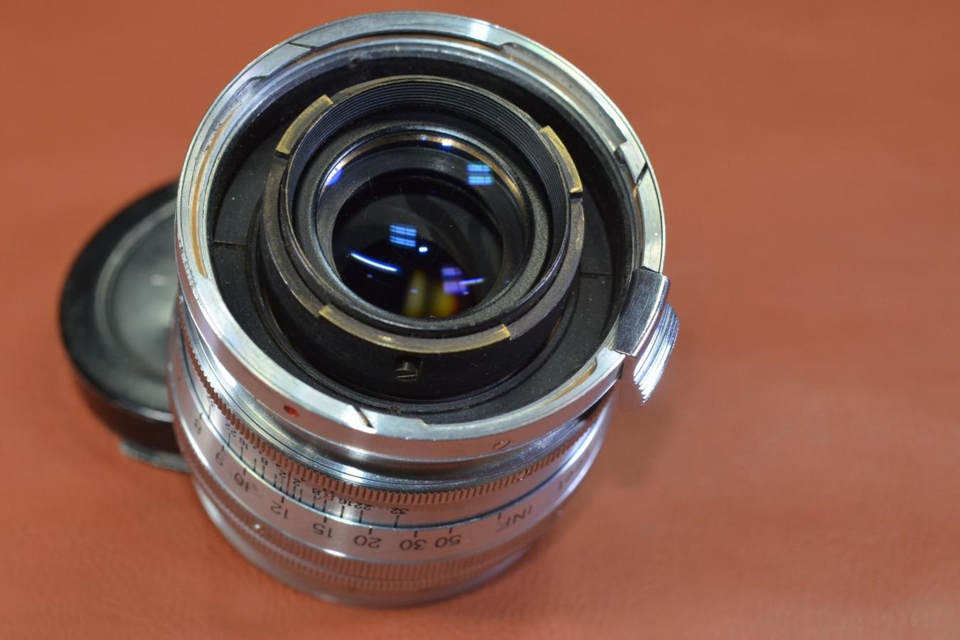 Nippon Kogaku NIKKOR-P・C 8.5cm F2 【Nikon Sマウントレンズ】