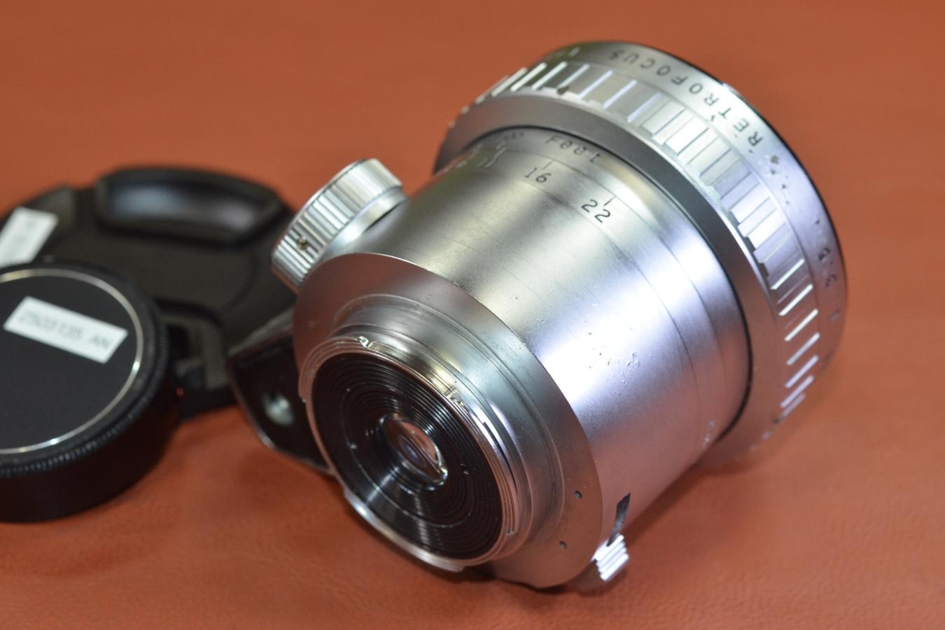 【希 少】P.ANGENIEUX PARIS 28mm F3.5 RETROFOCUS TYPE R11 Silver 【エキザクタマウントレンズ】