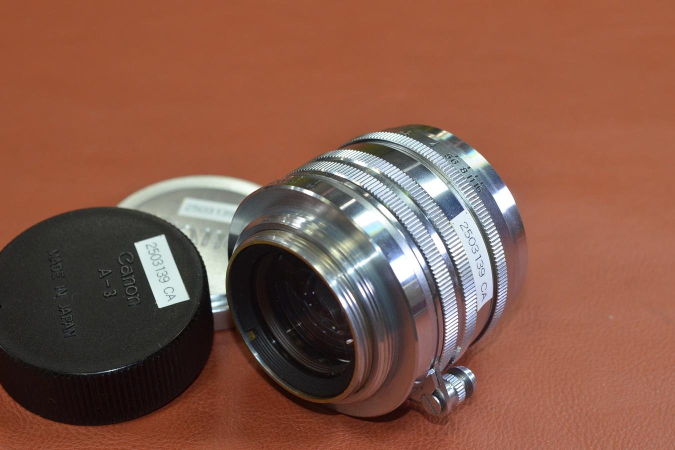 Canon 50mm F1.8 【LEICA Lマウントレンズ】