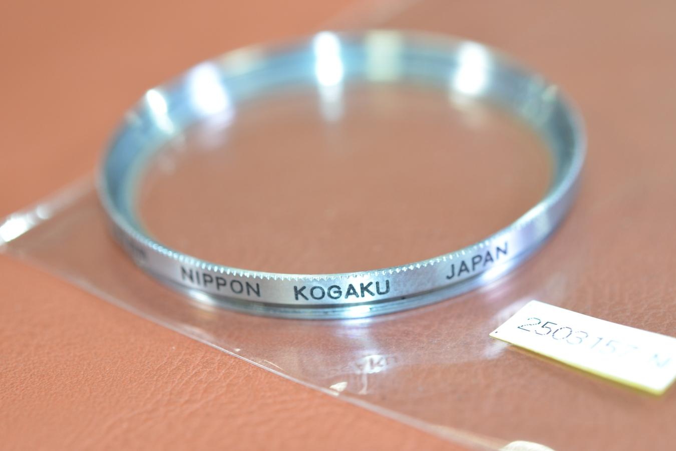 【希 少】NIPPON KOGAKU 43mm L38 銀枠Filter
