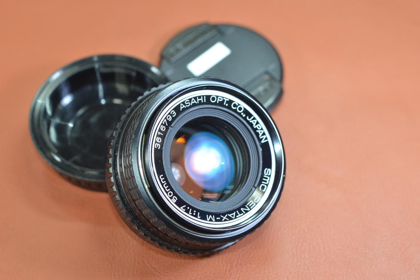 SMC PENTAX-M 50mm F1.7【カメラ女子に絶大な人気のオールドレンズ】