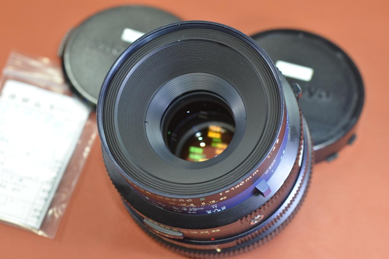 MAMIYA-SEKOR MACRO Z 140mm F4.5 整備済 【Mamiya RZ67用レンズ】※キレイな物をお探しの方必見!!自信ありの逸品!!
