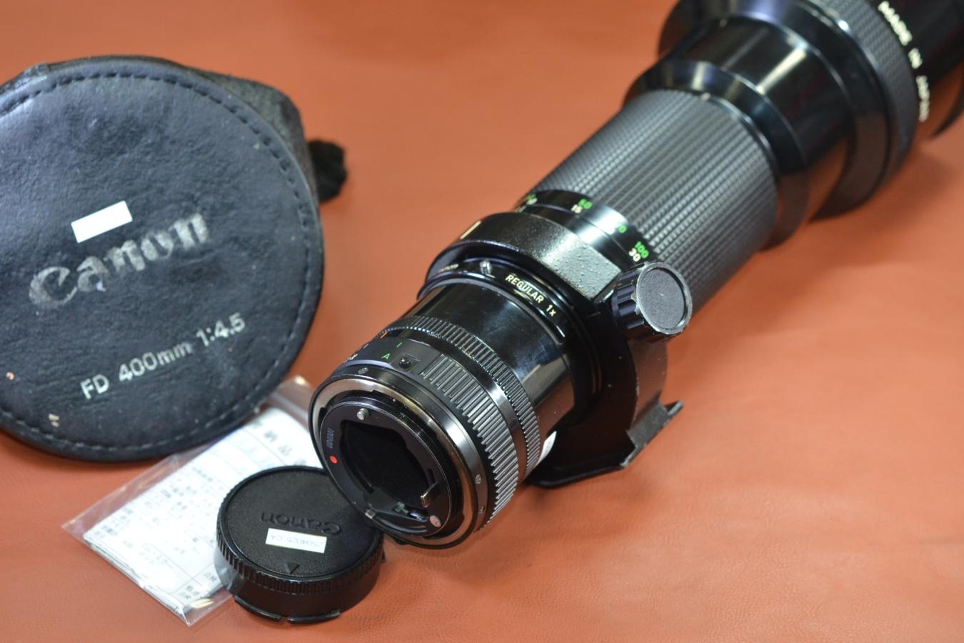 Canon NEW FD 400mm F4.5 【整備済】