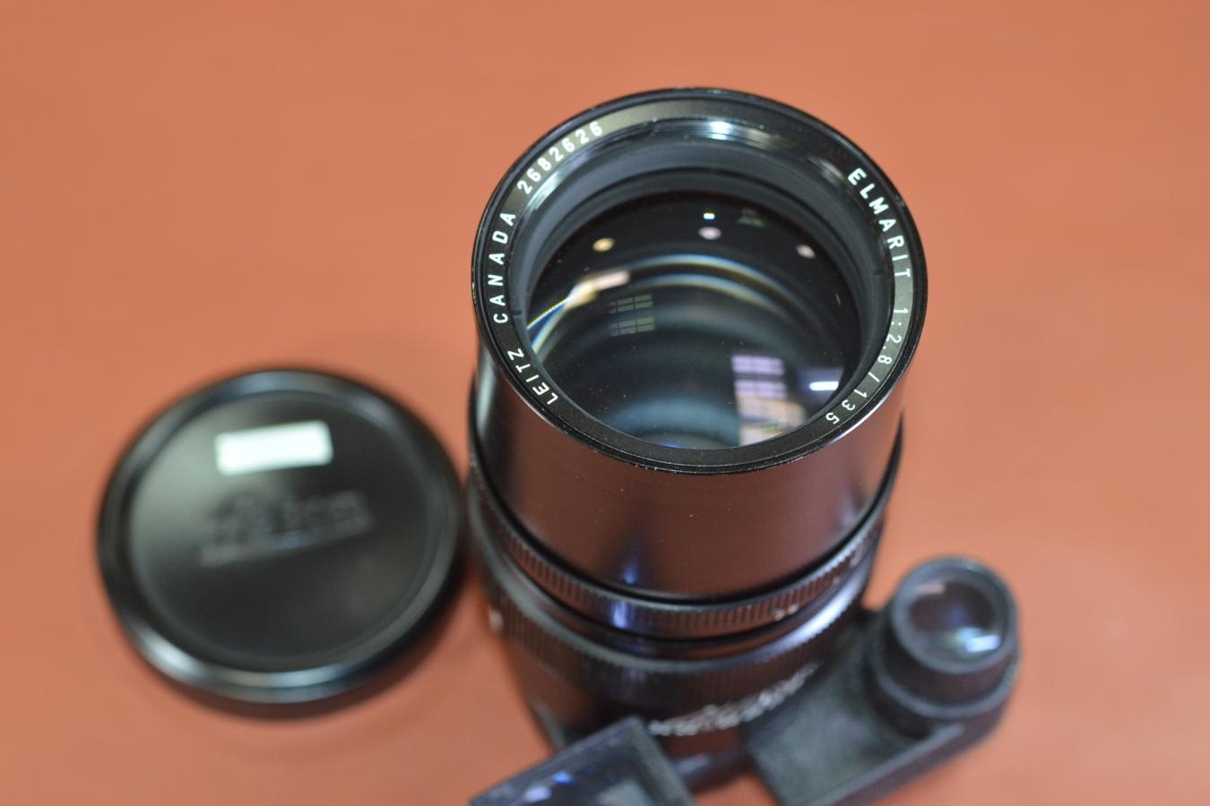 LEICA ELMARIT-M 135mm F2.8 メガネ付 【268万台1974年製】