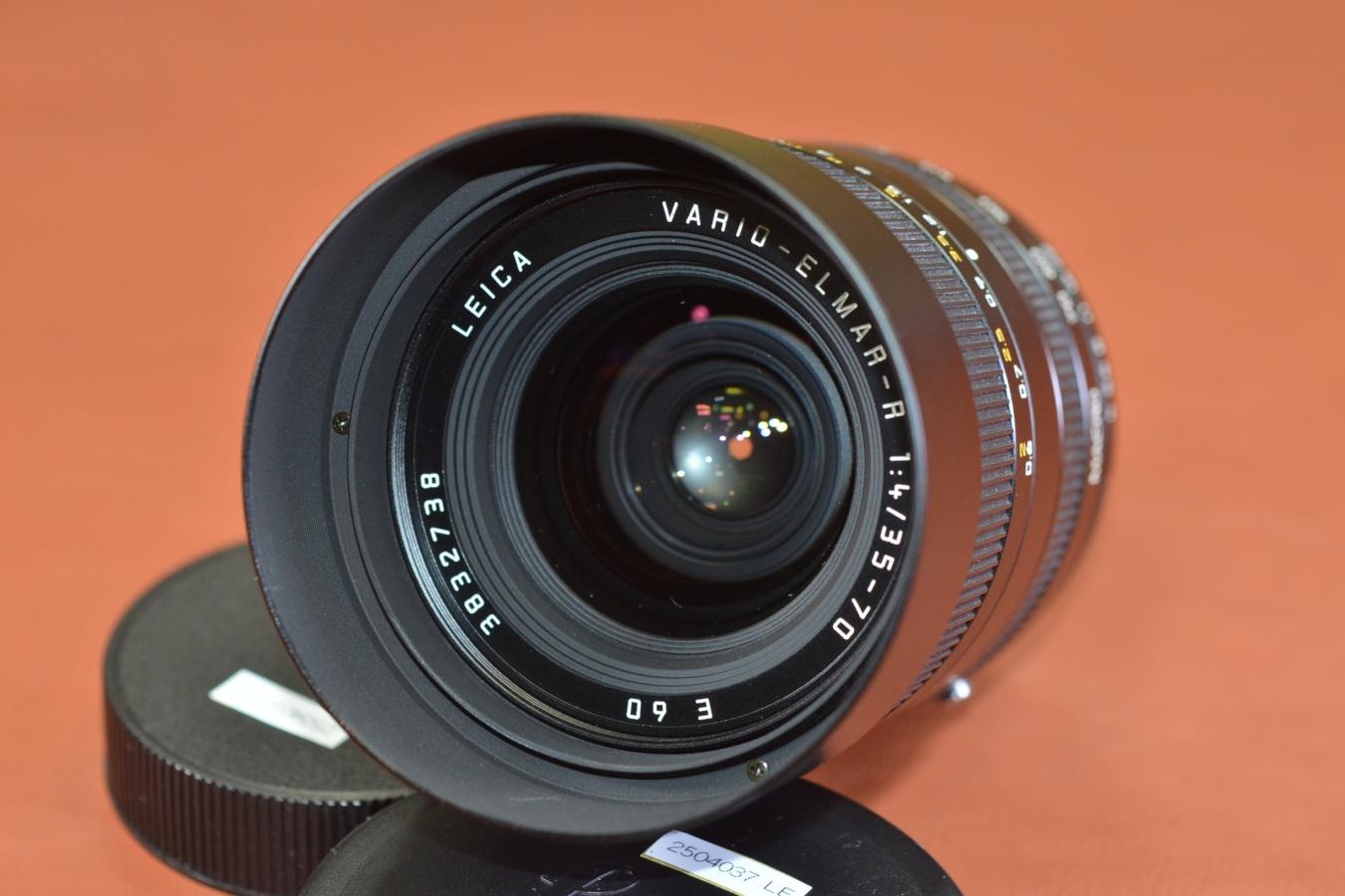 LEICA VARIO-ELMAR-R 35-70mm F4 ROM 純正フード付【キレイな物をお探しの方必見!!自信ありの逸品!!】