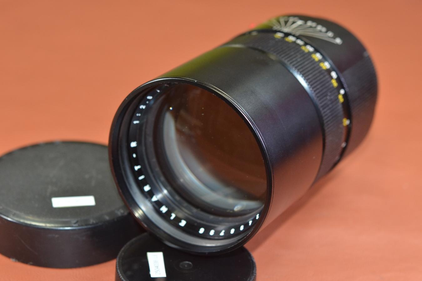LEICA ELMARIT-R 180mm F2.8  3カム 【249万台1971年製】